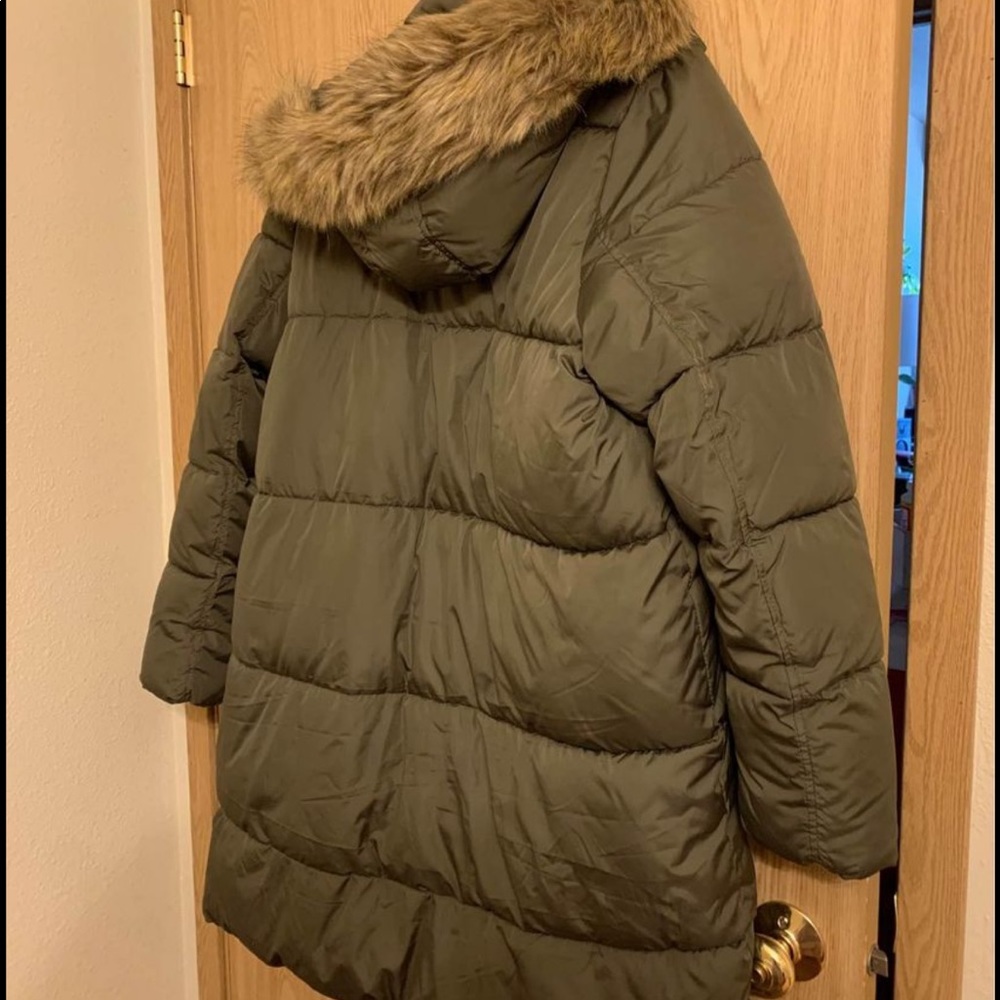 XL womens long winter coat